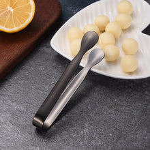 Load image into Gallery viewer, 4.33inch 304 Stainless Steel Ice Cube Clip Ice Tong Bread Food BBQ Clip Barbecue Clip Ice Clamp Tool Bar Kitchen Accessories
