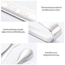 Load image into Gallery viewer, 4.33inch 304 Stainless Steel Ice Cube Clip Ice Tong Bread Food BBQ Clip Barbecue Clip Ice Clamp Tool Bar Kitchen Accessories
