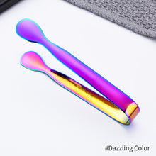 Load image into Gallery viewer, 4.33inch 304 Stainless Steel Ice Cube Clip Ice Tong Bread Food BBQ Clip Barbecue Clip Ice Clamp Tool Bar Kitchen Accessories
