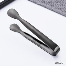 Load image into Gallery viewer, 4.33inch 304 Stainless Steel Ice Cube Clip Ice Tong Bread Food BBQ Clip Barbecue Clip Ice Clamp Tool Bar Kitchen Accessories
