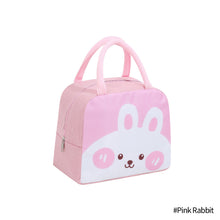 Load image into Gallery viewer, Portable Cartoon Animal Reusable Lunch Bag Lunch Box Insulated Lunch Hangbag Suitable For Adults Children Work Picnics Travel
