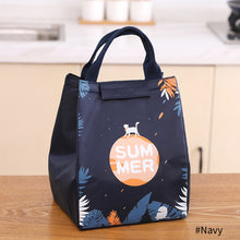 Load image into Gallery viewer, Portable Unicorn Cat Reusable Lunch Bag Lunch Box Insulated Lunch Hangbag Suitable For Adults Children Work Picnics Travel
