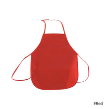 Load image into Gallery viewer, Unisex Colorful Children Plain Apron Non-Woven Fabric Painting Baking Kids Apron Kids Crafts Kitchen Playset Cooking Bib Apron
