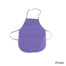 Load image into Gallery viewer, Unisex Colorful Children Plain Apron Non-Woven Fabric Painting Baking Kids Apron Kids Crafts Kitchen Playset Cooking Bib Apron
