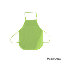 Load image into Gallery viewer, Unisex Colorful Children Plain Apron Non-Woven Fabric Painting Baking Kids Apron Kids Crafts Kitchen Playset Cooking Bib Apron
