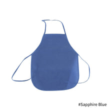 Load image into Gallery viewer, Unisex Colorful Children Plain Apron Non-Woven Fabric Painting Baking Kids Apron Kids Crafts Kitchen Playset Cooking Bib Apron
