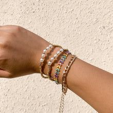 Load image into Gallery viewer, Fashion Retro Imitation Pearl Wheat Ear Bracelet Female Pastoral Small Fresh Rice Bead Woven Bracelet Jewelry Accessories
