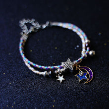 Load image into Gallery viewer, Creative Lovely Planet Bracelet Female Star Moon Student Girlfriends Couple Romantic Bracelet Rope Knitted Women Men Jewelry
