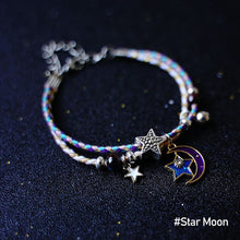 Load image into Gallery viewer, Creative Lovely Planet Bracelet Female Star Moon Student Girlfriends Couple Romantic Bracelet Rope Knitted Women Men Jewelry
