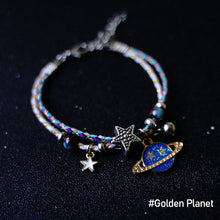 Load image into Gallery viewer, Creative Lovely Planet Bracelet Female Star Moon Student Girlfriends Couple Romantic Bracelet Rope Knitted Women Men Jewelry
