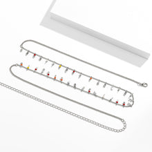Load image into Gallery viewer, Sexy Summer Beach Creative Colorful Rice Beads Tassel Single Layer Waist Chain Sweet Cool Geometric Star Chain Body Chain
