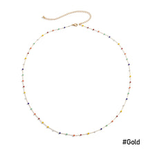 Load image into Gallery viewer, Sexy Summer Beach Creative Colorful Rice Beads Tassel Single Layer Waist Chain Sweet Cool Geometric Star Chain Body Chain
