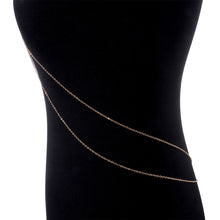 Load image into Gallery viewer, Fashion Simple Round Sequin Pendant Body Chain Female Nightclub Party Beach Sexy Alloy Chain Chest Chain Women Female Jewelry
