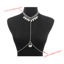 Load image into Gallery viewer, Fashion Sexy Simple Lady Claw Chain Body Chain Net Red Pearl Creative Elegant Waist Chest Chain Women Female Jewelry
