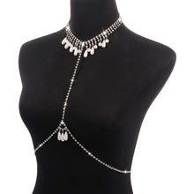 Load image into Gallery viewer, Fashion Sexy Simple Lady Claw Chain Body Chain Net Red Pearl Creative Elegant Waist Chest Chain Women Female Jewelry
