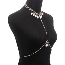 Load image into Gallery viewer, Fashion Sexy Simple Lady Claw Chain Body Chain Net Red Pearl Creative Elegant Waist Chest Chain Women Female Jewelry
