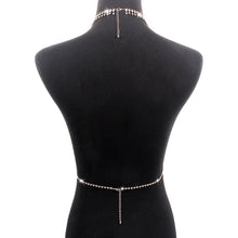Load image into Gallery viewer, Fashion Sexy Simple Lady Claw Chain Body Chain Net Red Pearl Creative Elegant Waist Chest Chain Women Female Jewelry
