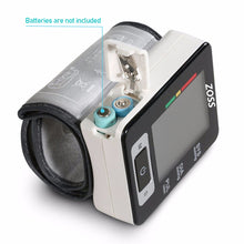 Load image into Gallery viewer, English Voice Electronic Sphygmomanometer Home Wrist Blood Pressure Household Heart Rate Measurement Blood Pressure Health Care
