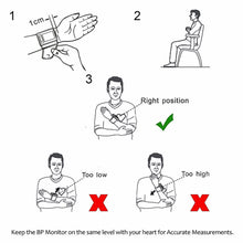 Load image into Gallery viewer, English Voice Electronic Sphygmomanometer Home Wrist Blood Pressure Household Heart Rate Measurement Blood Pressure Health Care
