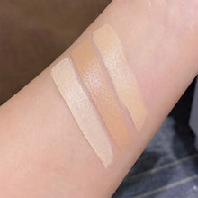 Load image into Gallery viewer, Round Tri-color Concealer Cover Up Spot Acne Marks Dark Circles Tear Ditch Repair Foundation Cream Does Not Take Off Makeup
