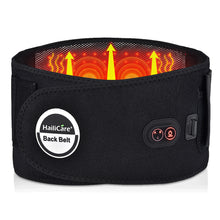 Load image into Gallery viewer, Portable Electric Heating Waist Belt Red Light Warm Belt Warm Palace Health Massage Belt Lumbar Pad Infrared Female Men Health Care
