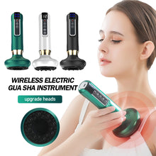 Load image into Gallery viewer, Household Wireless Electric Scraping Instrument Negative Pressure Suction Instrument Physiotherapy GuaSha Anti Cellulite Health Cupping Device
