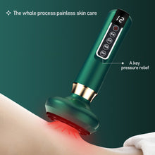Load image into Gallery viewer, Household Wireless Electric Scraping Instrument Negative Pressure Suction Instrument Physiotherapy GuaSha Anti Cellulite Health Cupping Device
