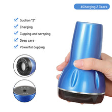 Load image into Gallery viewer, Portable Electric Scraping Instrument Adult Massage Cupping Device Whole Body Use To Dredge The Meridians Health Care Anti-cellulite Massager
