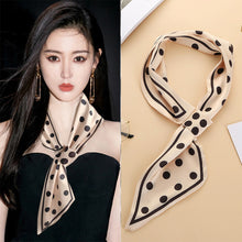 Load image into Gallery viewer, Women Long Small Silk Scarf Simulation Silk Thin Neck Scarf Fashion All-match Clothing Accessories
