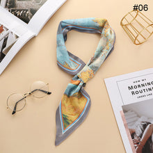 Load image into Gallery viewer, Women Long Small Silk Scarf Simulation Silk Thin Neck Scarf Fashion All-match Clothing Accessories
