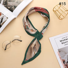 Load image into Gallery viewer, Women Long Small Silk Scarf Simulation Silk Thin Neck Scarf Fashion All-match Clothing Accessories
