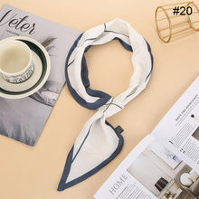 Load image into Gallery viewer, Women Long Small Silk Scarf Simulation Silk Thin Neck Scarf Fashion All-match Clothing Accessories
