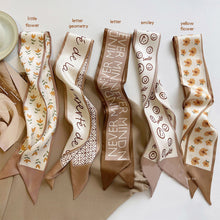 Load image into Gallery viewer, Women Long Silk Scarf Headband Streamer Vintage Satin Ribbon Hair Accessories All-match Hair Accessories
