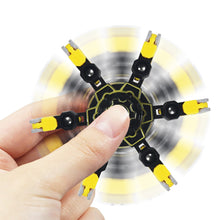 Load image into Gallery viewer, Finger Spinner Mechanical Fingertip Spinner Stress Relief Toy Deformable Transformable Creative Gyro Toy for Kids Fingertip Spin Top
