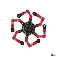 Load image into Gallery viewer, Finger Spinner Mechanical Fingertip Spinner Stress Relief Toy Deformable Transformable Creative Gyro Toy for Kids Fingertip Spin Top
