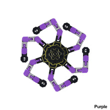 Load image into Gallery viewer, Finger Spinner Mechanical Fingertip Spinner Stress Relief Toy Deformable Transformable Creative Gyro Toy for Kids Fingertip Spin Top
