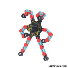Load image into Gallery viewer, Finger Spinner Mechanical Fingertip Spinner Stress Relief Toy Deformable Transformable Creative Gyro Toy for Kids Fingertip Spin Top
