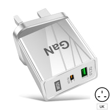 Load image into Gallery viewer, 65W Gallium Nitride Charger GaN Charger QC PD 3.0 USB Type C Fast Wall Charger For Laptop iPhone redmi Xiaomi Quick Charge
