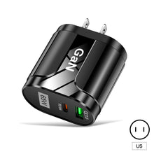 Load image into Gallery viewer, GaN USB C Charger Quick Charge Universal QC3.0 PD USB-C Type C Fast Charging For iPhone 13 Pro Max Macbook Adapter
