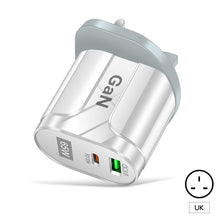 Load image into Gallery viewer, GaN USB C Charger Quick Charge Universal QC3.0 PD USB-C Type C Fast Charging For iPhone 13 Pro Max Macbook Adapter
