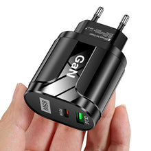 Load image into Gallery viewer, GaN USB C Charger Quick Charge Universal QC3.0 PD USB-C Type C Fast Charging For iPhone 13 Pro Max Macbook Adapter
