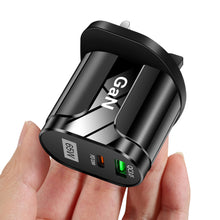Load image into Gallery viewer, GaN USB C Charger Quick Charge Universal QC3.0 PD USB-C Type C Fast Charging For iPhone 13 Pro Max Macbook Adapter
