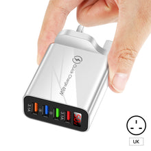 Load image into Gallery viewer, USB Charger 3.1A LED Display Wall Charger USB Fast Charging For IPhone Samsung S10 Plus Xiaomi Huawei Mobile Phone
