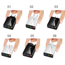 Load image into Gallery viewer, USB Charger 3.1A LED Display Wall Charger USB Fast Charging For IPhone Samsung S10 Plus Xiaomi Huawei Mobile Phone
