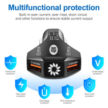 Load image into Gallery viewer, Fast Charging Car Charger 48W Dual QC3.0 2 USB For Xiaomi Huawei Mobile Phone Quick Charging Car Charger Adapter
