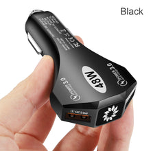 Load image into Gallery viewer, Fast Charging Car Charger 48W Dual QC3.0 2 USB For Xiaomi Huawei Mobile Phone Quick Charging Car Charger Adapter

