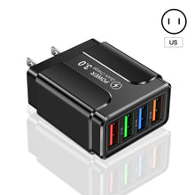 Load image into Gallery viewer, 3.1A Butterfly 4USB Charger For Mobile Phone Travel Charging Head For iPhone Samsung Xiaomi HUAWEI Android Power Adapter

