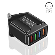 Load image into Gallery viewer, 3.1A Butterfly 4USB Charger For Mobile Phone Travel Charging Head For iPhone Samsung Xiaomi HUAWEI Android Power Adapter

