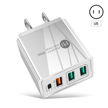 Load image into Gallery viewer, 36W USB Charger Quick Charge 3.0 Type C PD 20W Fast Charging Charger for iPhone 12 Samsung Xiaomi Mobile Phone Charger
