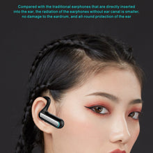 Load image into Gallery viewer, Wireless Headset FW5 TWS Bluetooth 5.2 Stereo Earphone Noise Reduction Voice Broadcast,600mAh Ultra-Long Standby
